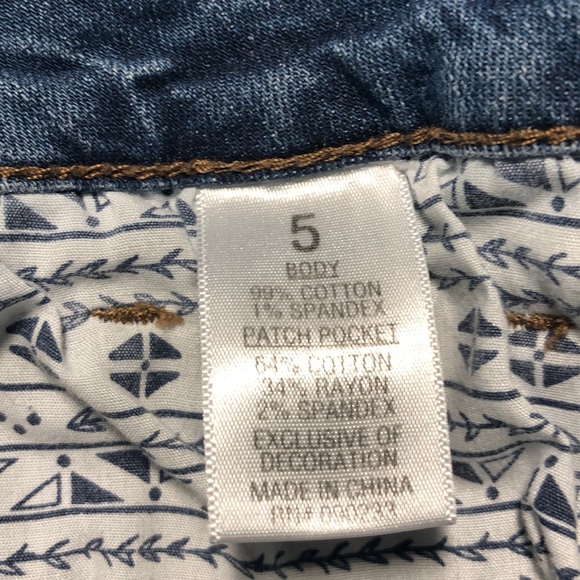 Tribal Bullhead blue Jean shorts - Picture 4 of 5